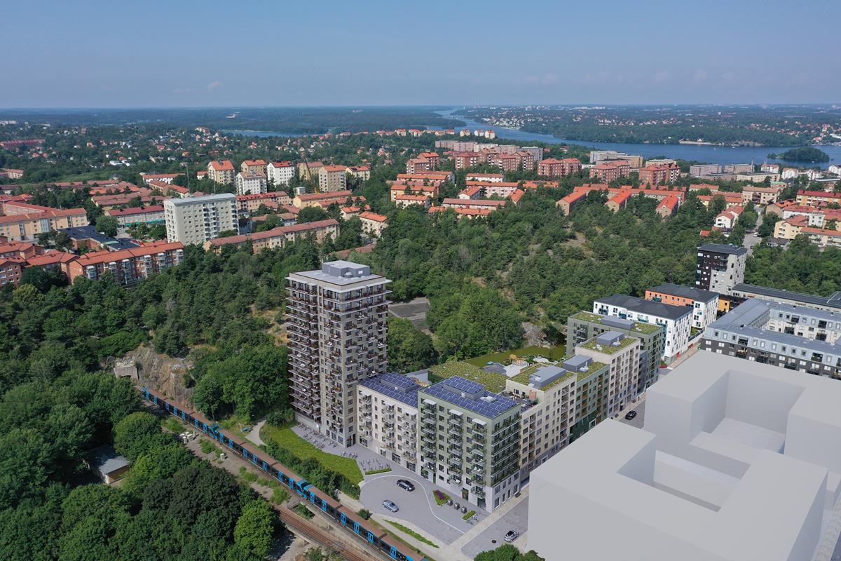 Assemblin ska installera ventilationsteknik i HSB:s nyproduktion vid Telefonplan