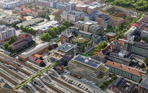 Assemblin utför klimatsmarta installationer i Uppsalas nya stadsdel