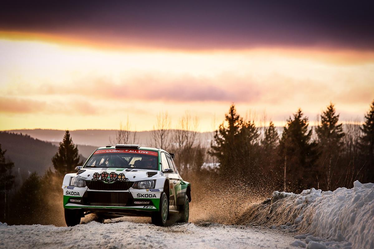 Assemblin i grönt samarbete med Rally Sweden