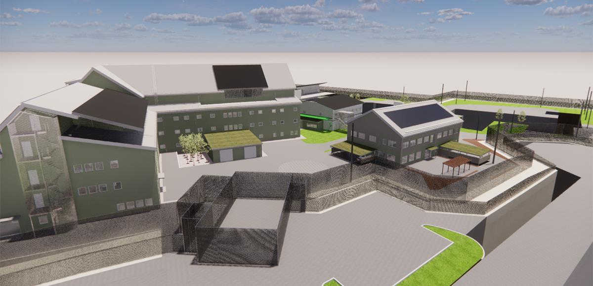 Assemblin wins an order for a new detention center in Halmstad